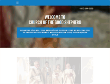 Tablet Screenshot of goodshepherdmaitland.com